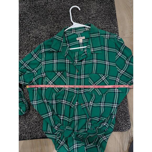 5/25 Merona Plaid Button Down Tartan - Picture 5 of 6